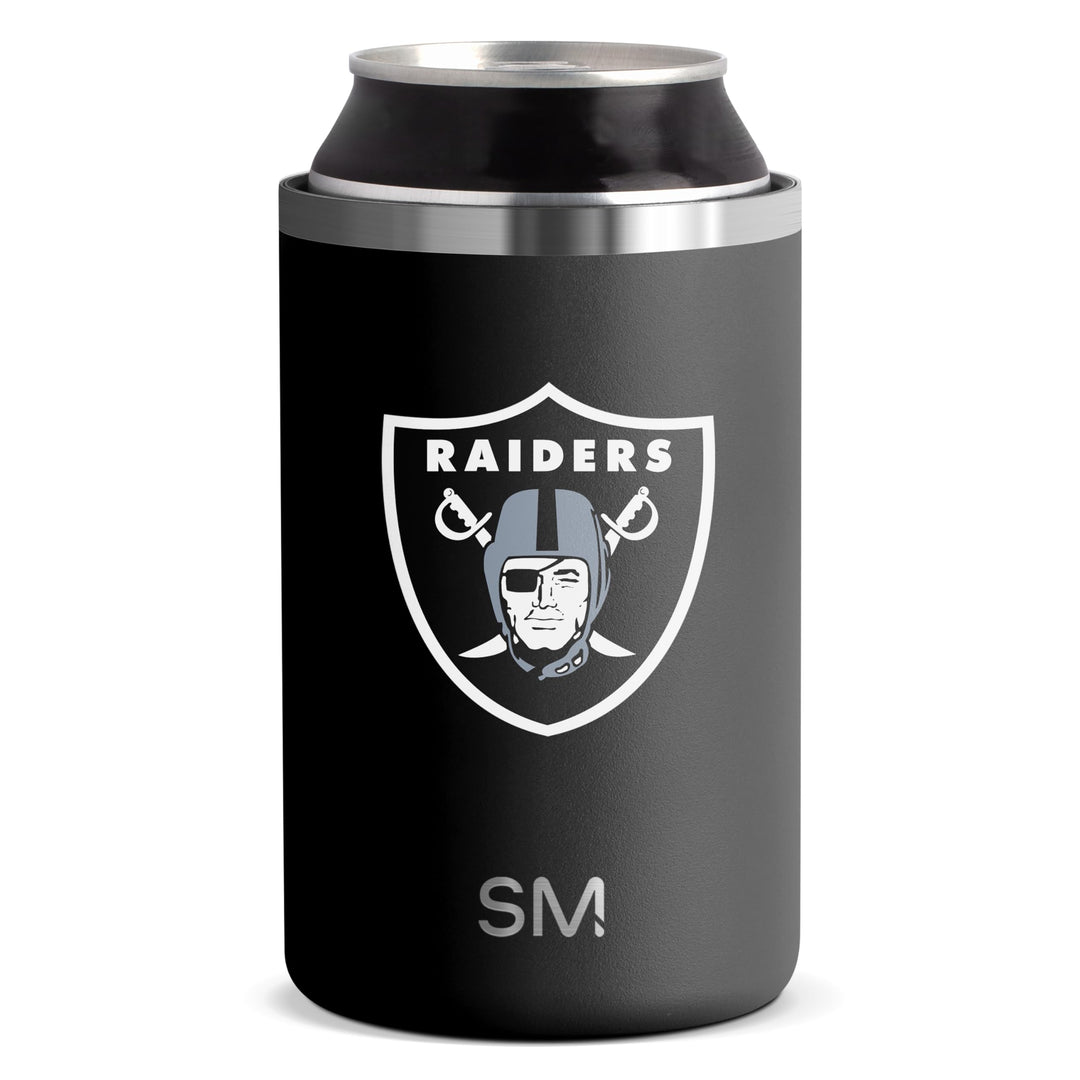 Simple Modern NFL Oakland Raiders Isolierter Ranger Dosenkühler, für Standard-Dosen – Bier, Soda, Sp