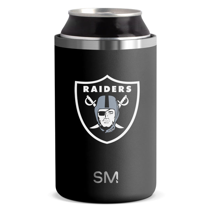Simple Modern NFL Oakland Raiders Isolierter Ranger Dosenkühler, für Standard-Dosen – Bier, Soda, Sp