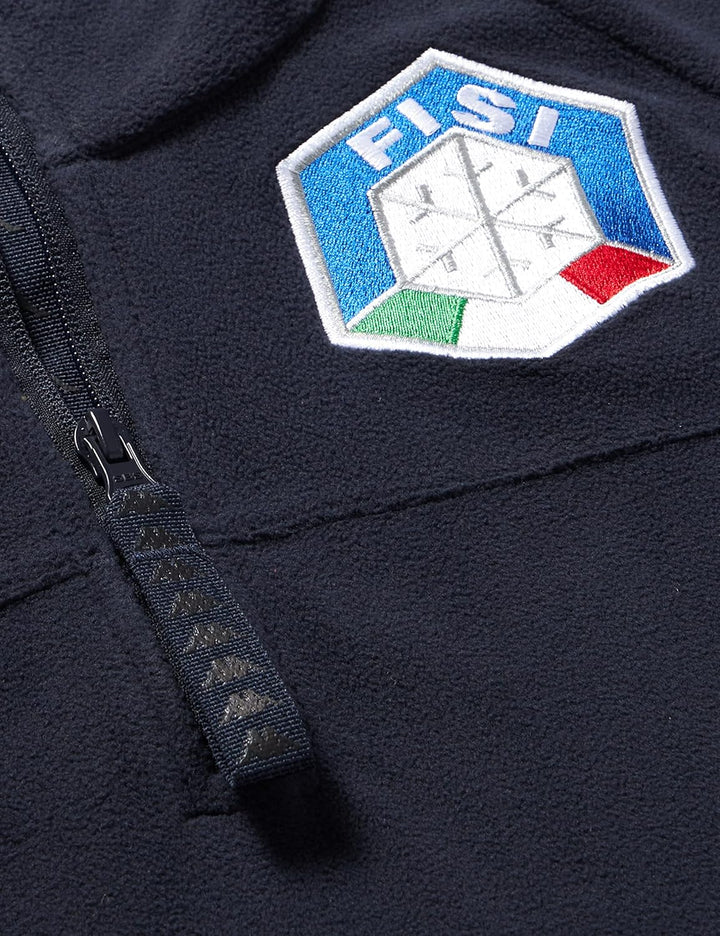Kappa Unisex 6cento 687b FISI Sport Pullover, Nachtblau, YXL