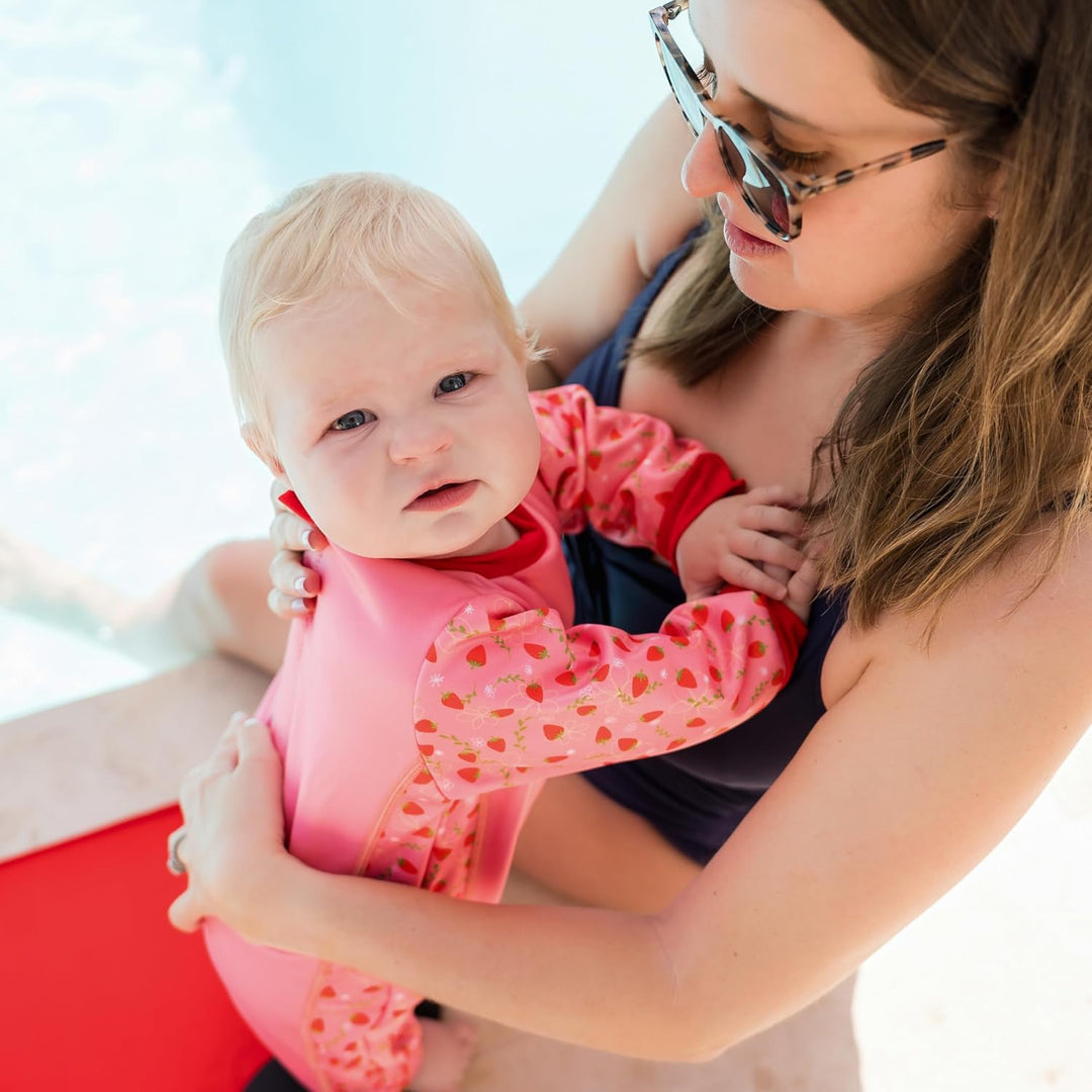 Splash About Warm In One Baby Erwärmen Wetsuit 3-6 monate Strawberry Field, 3-6 monate Strawberry Fi