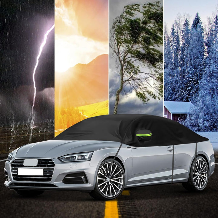 Autoabdeckung Wasserdicht Ersatz für Audi A5/S5/RS5 Cabriolet 2007-2023, Halbgarage, Autohülle Autop