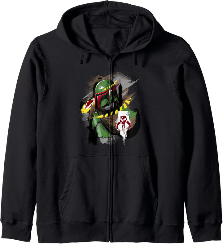 Star Wars Boba Fett Painting Kapuzenjacke