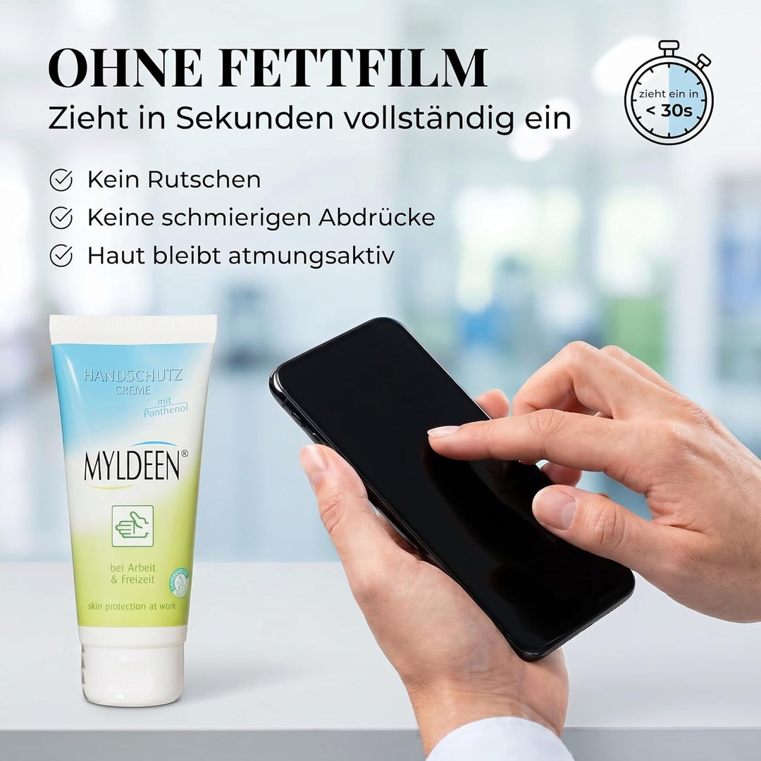 MYLDEEN Hautschutzcreme | Handcreme, Handpflege | Tuben, Tube | Pflege auf der Arbeit, Arbeitsschutz