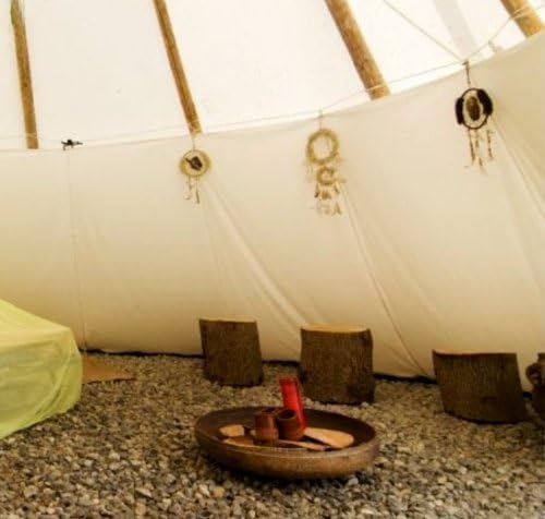 komplettes Ø 6m Tipi Indianerzelt Wigwam Indianer Zelt Sioux, Yakari Style Indianertipi