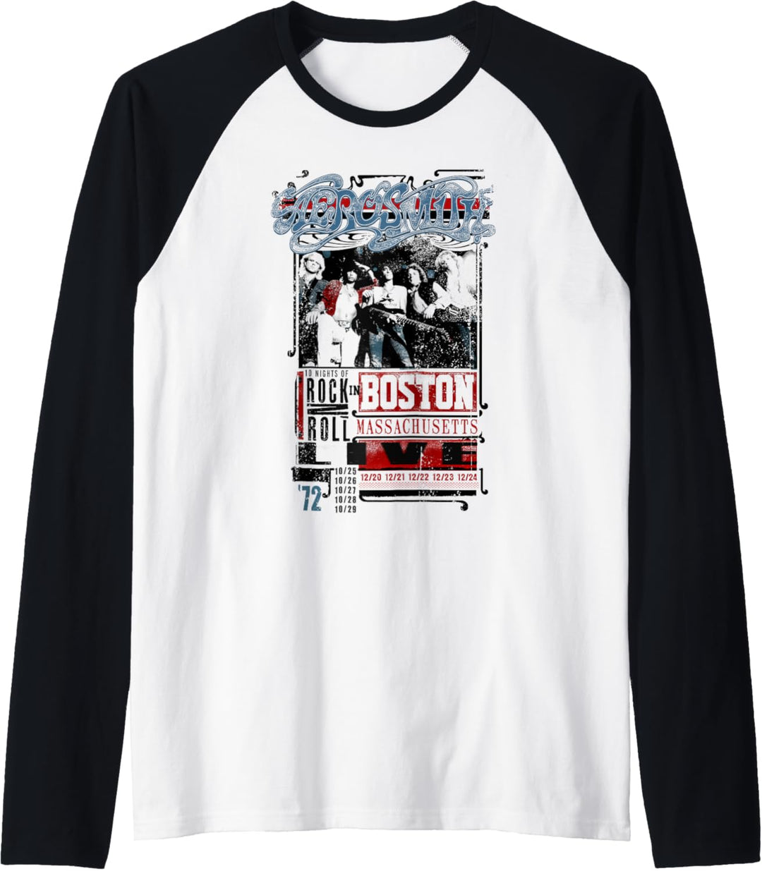 Aerosmith - LIVE! In Boston Raglan