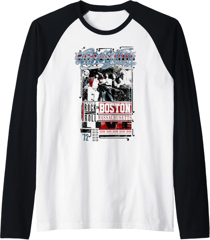 Aerosmith - LIVE! In Boston Raglan