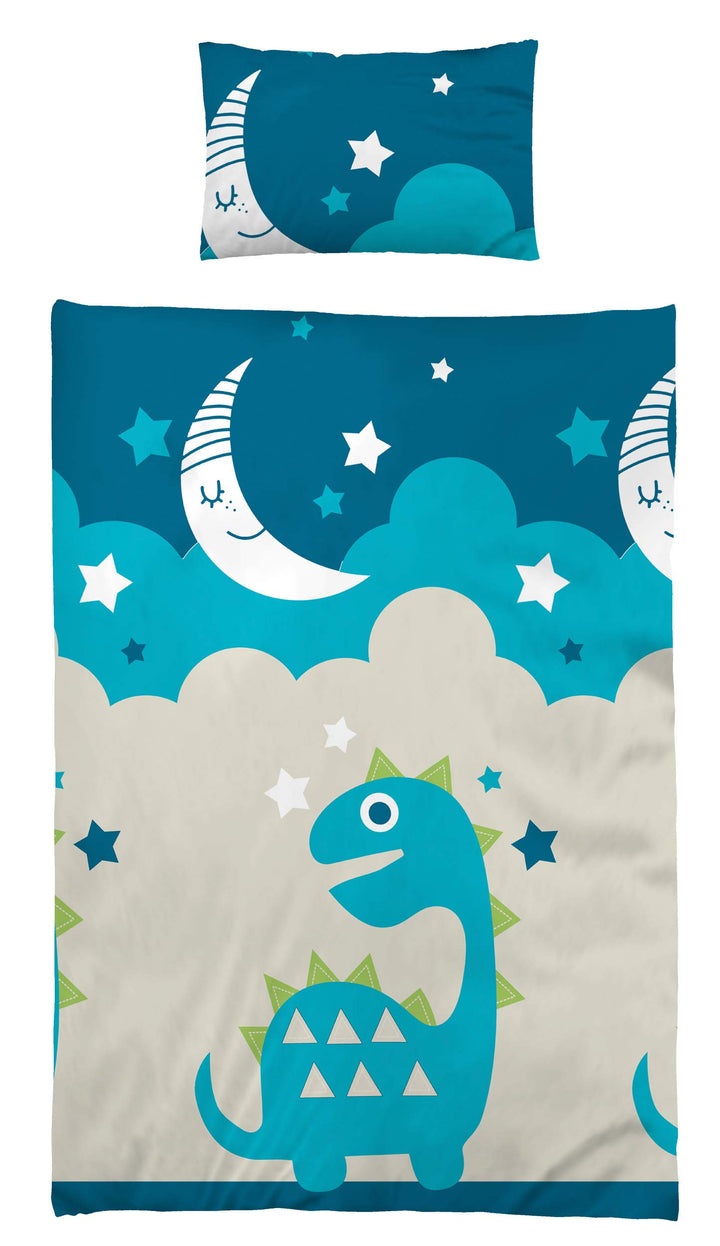 Kinderbettwäsche Babybettwäsche 100x135 cm 40x60 cm 100% Baumwolle Kleinkinder Bettwäsche Set Moon S