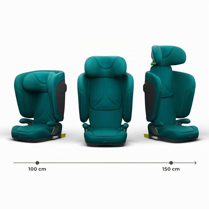 Kinderkraft UNITY 2 i-Size, Faltbarer Autositz 100–150 cm, von ca. 3,5 bis 12 Jahre, verstellbare Ko