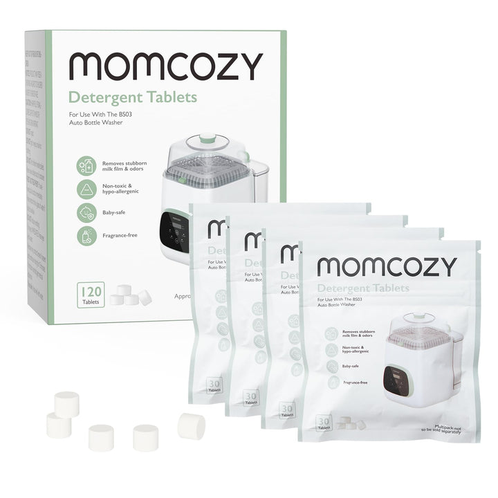 Momcozy Offizieller Flaschenreiniger-Waschblock, parfümfrei und babysicher, passend für Momcozy Flas