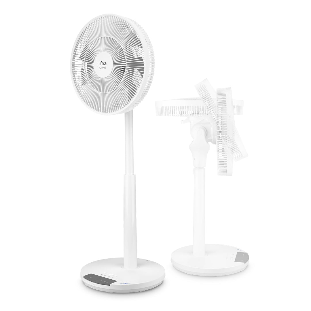 Ufesa Standventilator Sendai SilentEdge, 24W, 12 Geschwindigkeiten, 3 Modi, Oszillation bis 90°, Ult