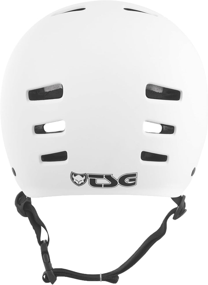 TSG Helm Evolution Solid Color L-XL weiss (satin white), L-XL weiss (satin white)