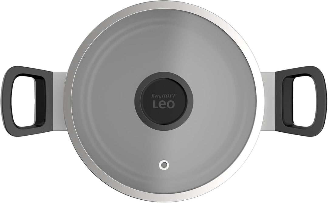 BergHOFF Leo Kochtopf (20cm) - Topf induktion - Kochtopf mit Deckel - Topf gross - non stick pot - G