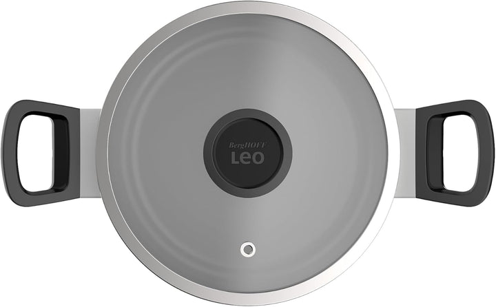 BergHOFF Leo Kochtopf (20cm) - Topf induktion - Kochtopf mit Deckel - Topf gross - non stick pot - G