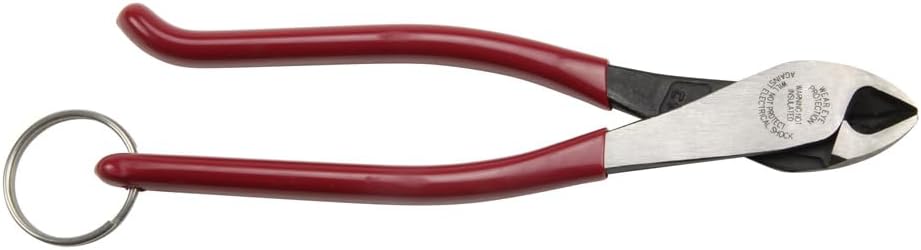 Klein Tools Seitenschneidzange, Bewehrungsarbeiten mit Halteling D248-9STT Mit Haltering., Mit Halte