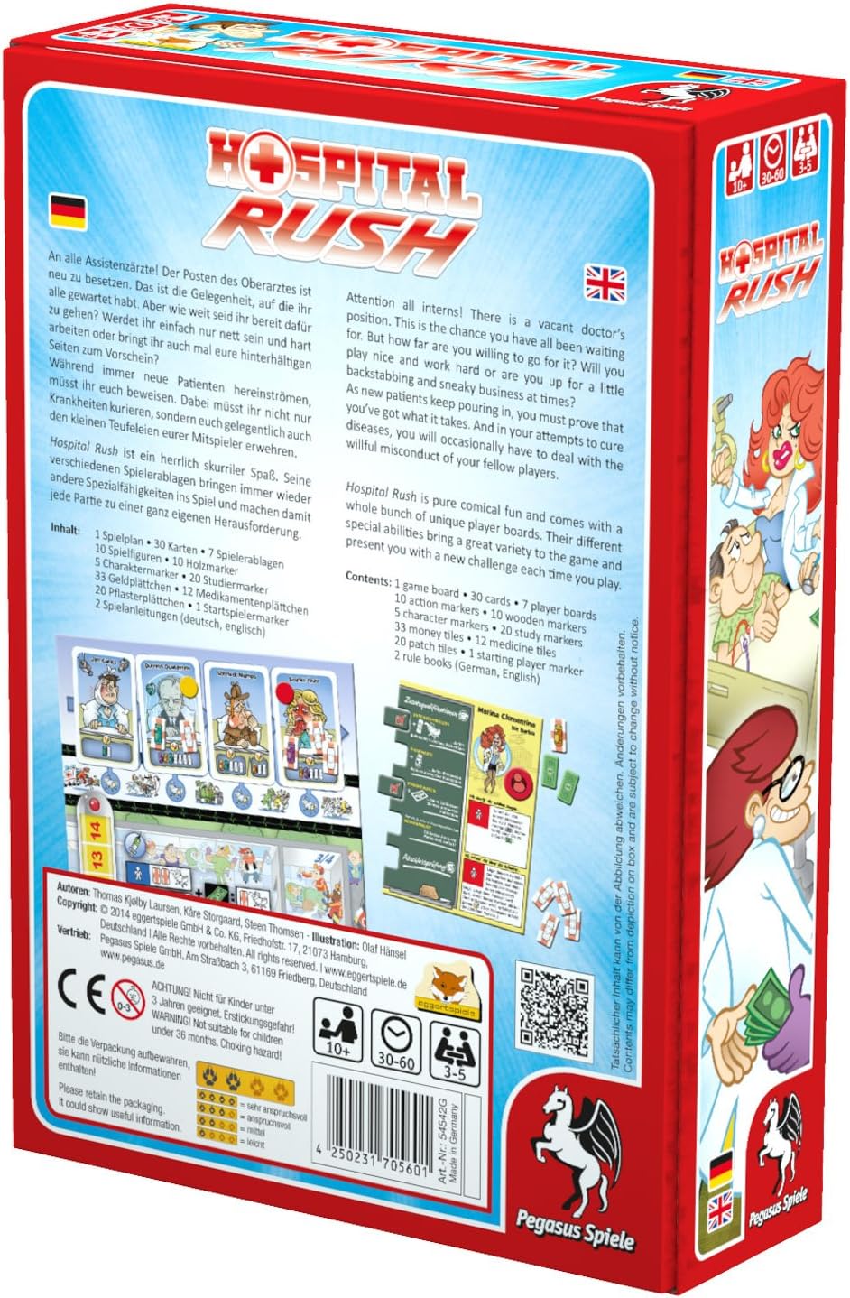 Pegasus Spiele 54542G - Hospital Rush