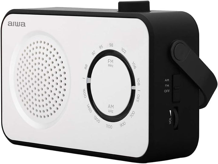 Aiwa R-190BW Kofferradio FM, MW Weiss