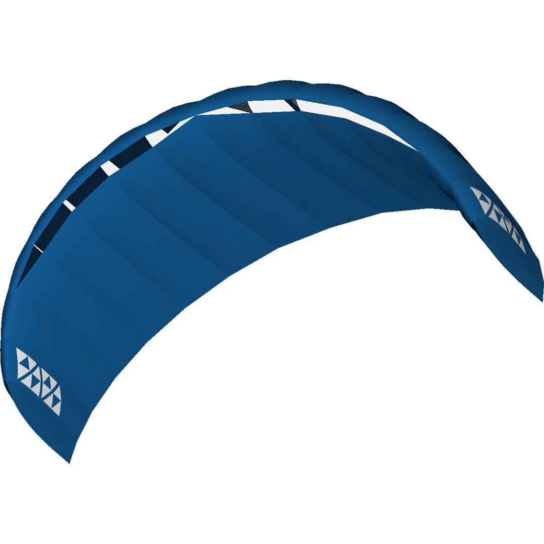 HQ4-Kites - Alpha, Vierleiner Lenkmatte Handlekite, inkl. 200/120kp Dyneemaschnüre 4x20m auf Quad-Ha