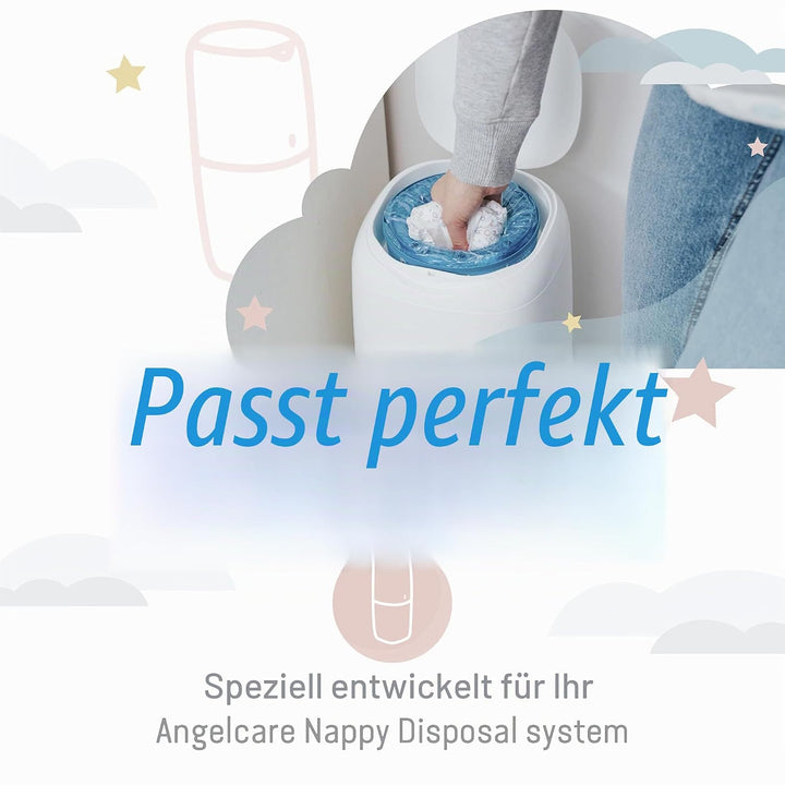 Angelcare Windeleimer Nachfüllpack Plus 3er Pack für Windeleimer Comfort, Comfort plus, Captiva und