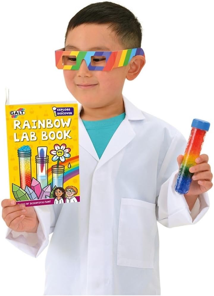 Galt Toys, Rainbow Lab, Science Kit for Kids, Ages 5 Years Plus
