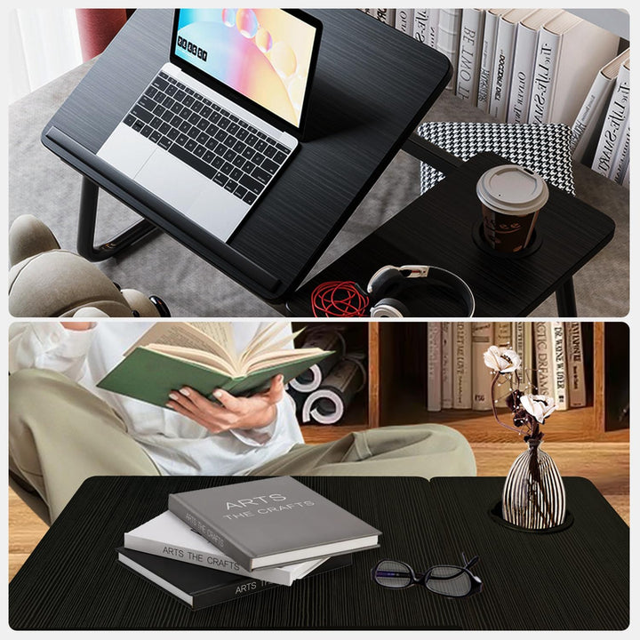Generisch Faltbare Laptoptisch Notebooktisch Betttisch Betttablett Notebook Laptoptisch mit Getränke