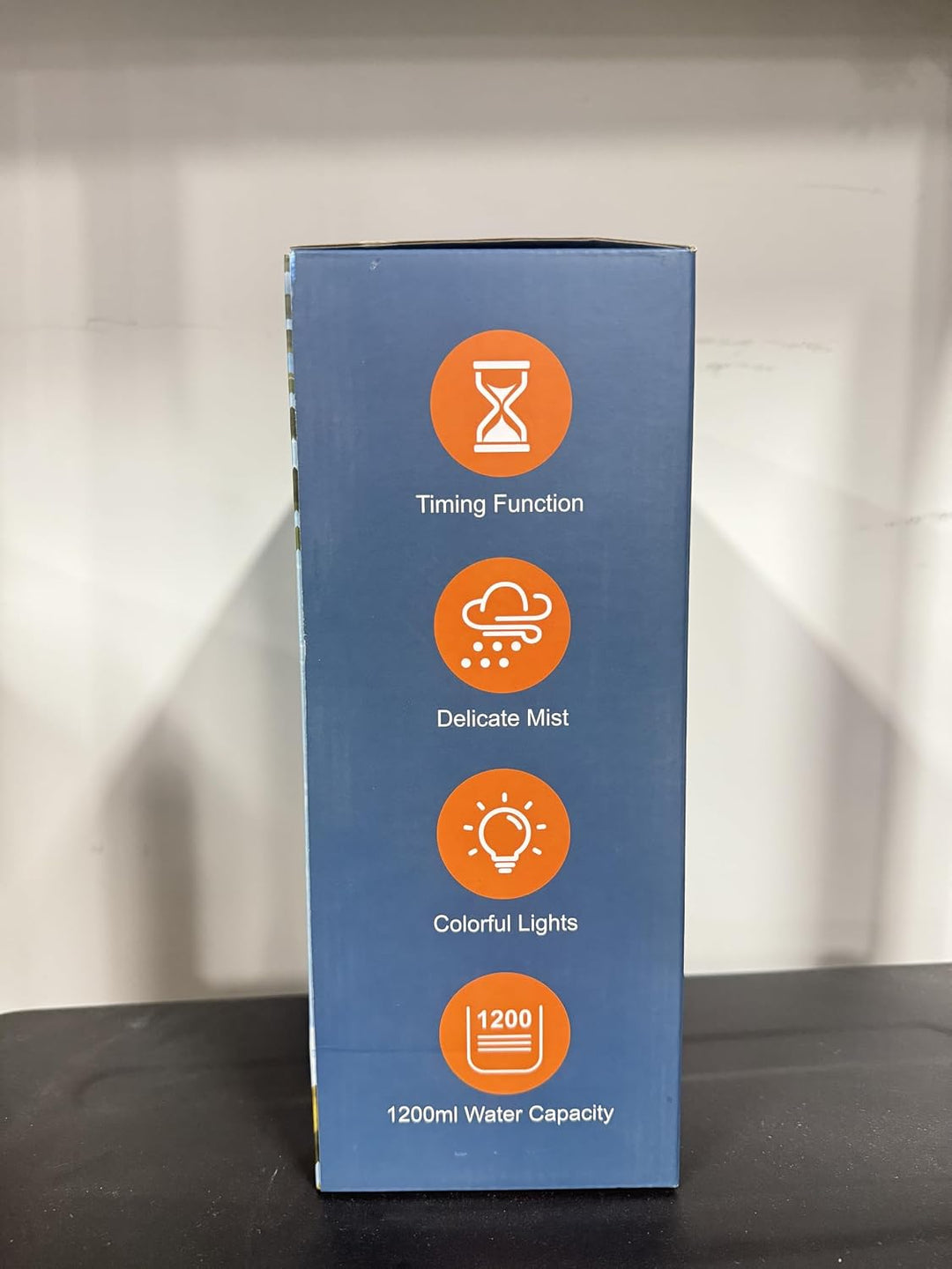 Desktop Nebelventilator,20000mAh,Akku Ventilator,1200mL Wassertank