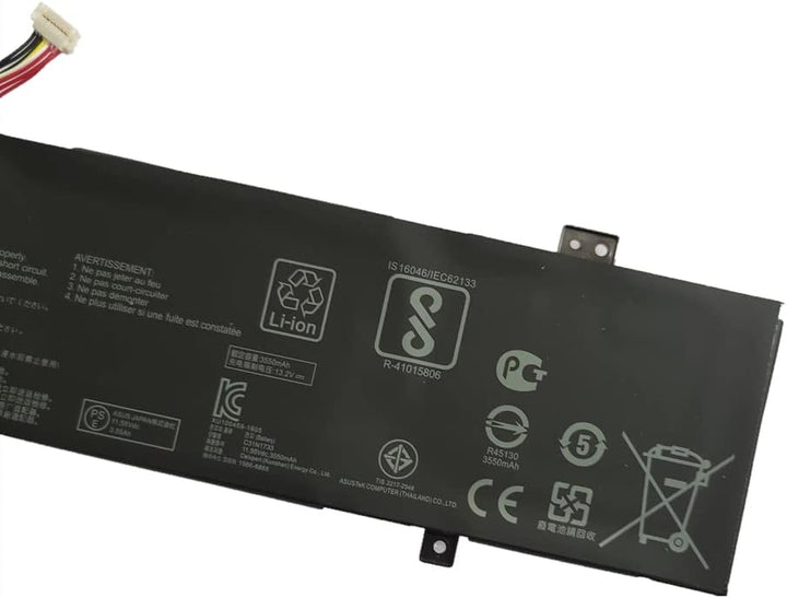 ASKC C31N1733 Laptop Akku für ASUS VivoBook Flip 14 TP412UA TP412FA Series TP412UA-DB21T EC059T IH31