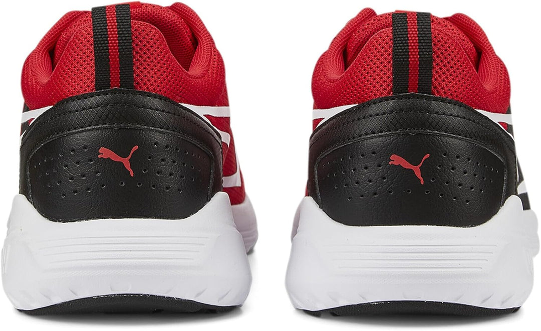 PUMA All-Day Active┃Sportschuhe Unisex 43 EU High Risk Red Puma White Puma Black, 43 EU High Risk Re