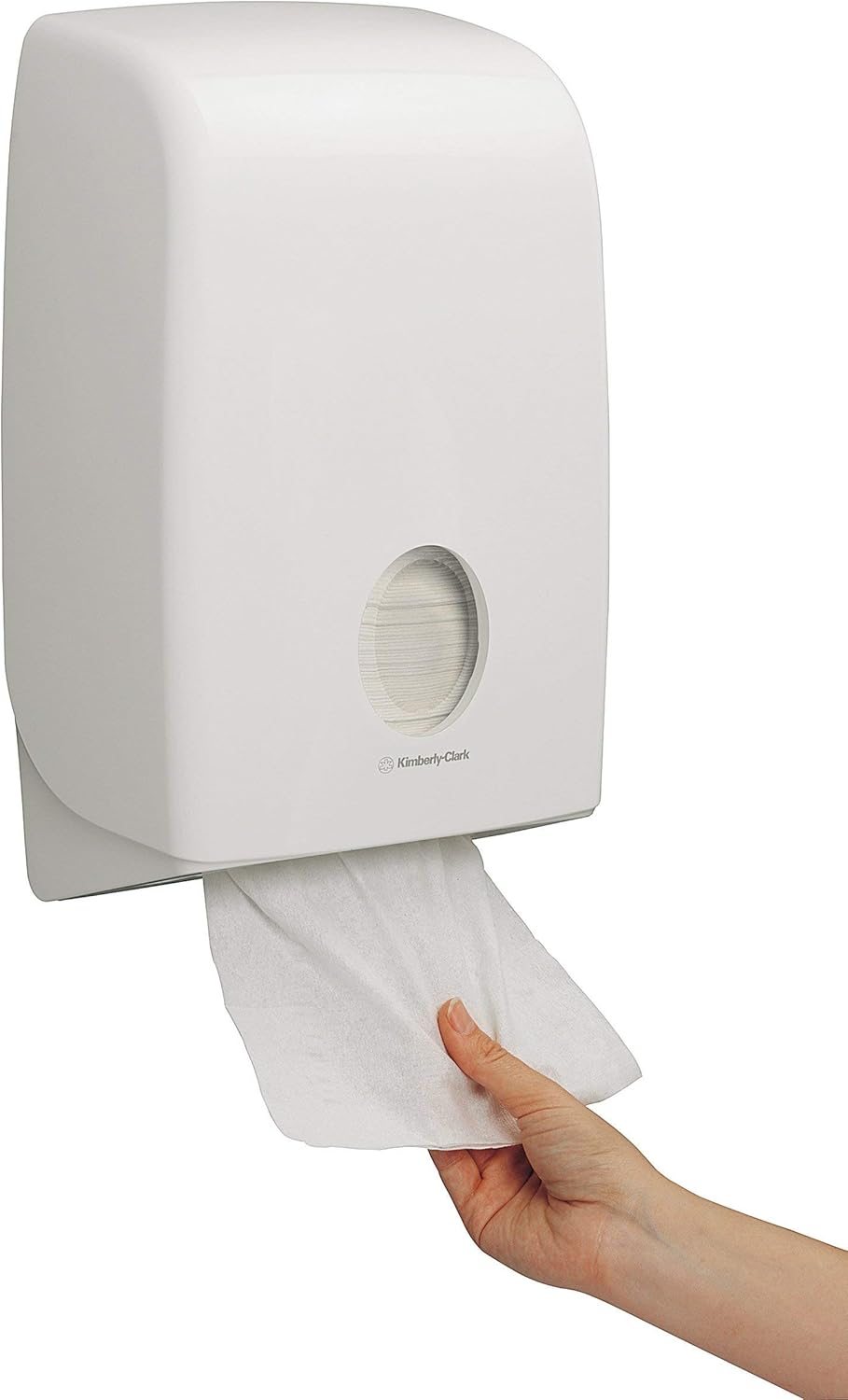 Aquarius Spender für Papierhandtücher 6945 – 1 x Papierhandtuchspender, weiss, Papierhandtuchspender