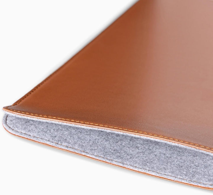 Comfyable Laptophülle 13 Zoll Laptop Hülle Tasche Schutzhülle Leder Laptoptasche Sleeve Kompatibel m