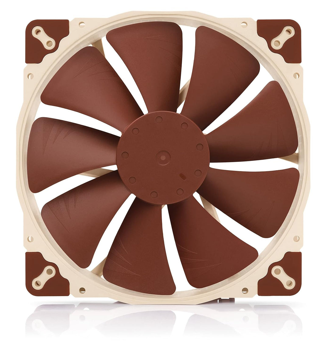 Noctua NF-A20 5V, Leiser Premium-Lüfter mit USB Stromadapterkabel, 3-Pin, 5V Version (200x30mm, Brau