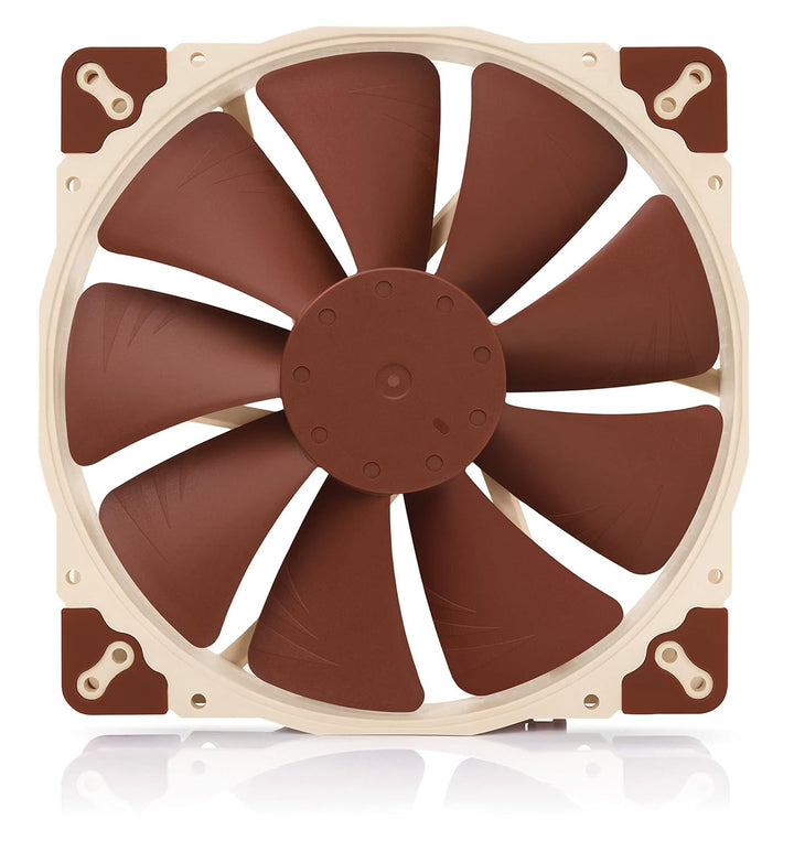Noctua NF-A20 5V, Leiser Premium-Lüfter mit USB Stromadapterkabel, 3-Pin, 5V Version (200x30mm, Brau