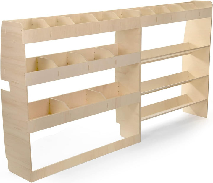 Vanify - Kompatibel mit Ford Transit Custom L2 2012+ Fahrzeugeinrichtung Fahrzeugregale, Werkzeugkas