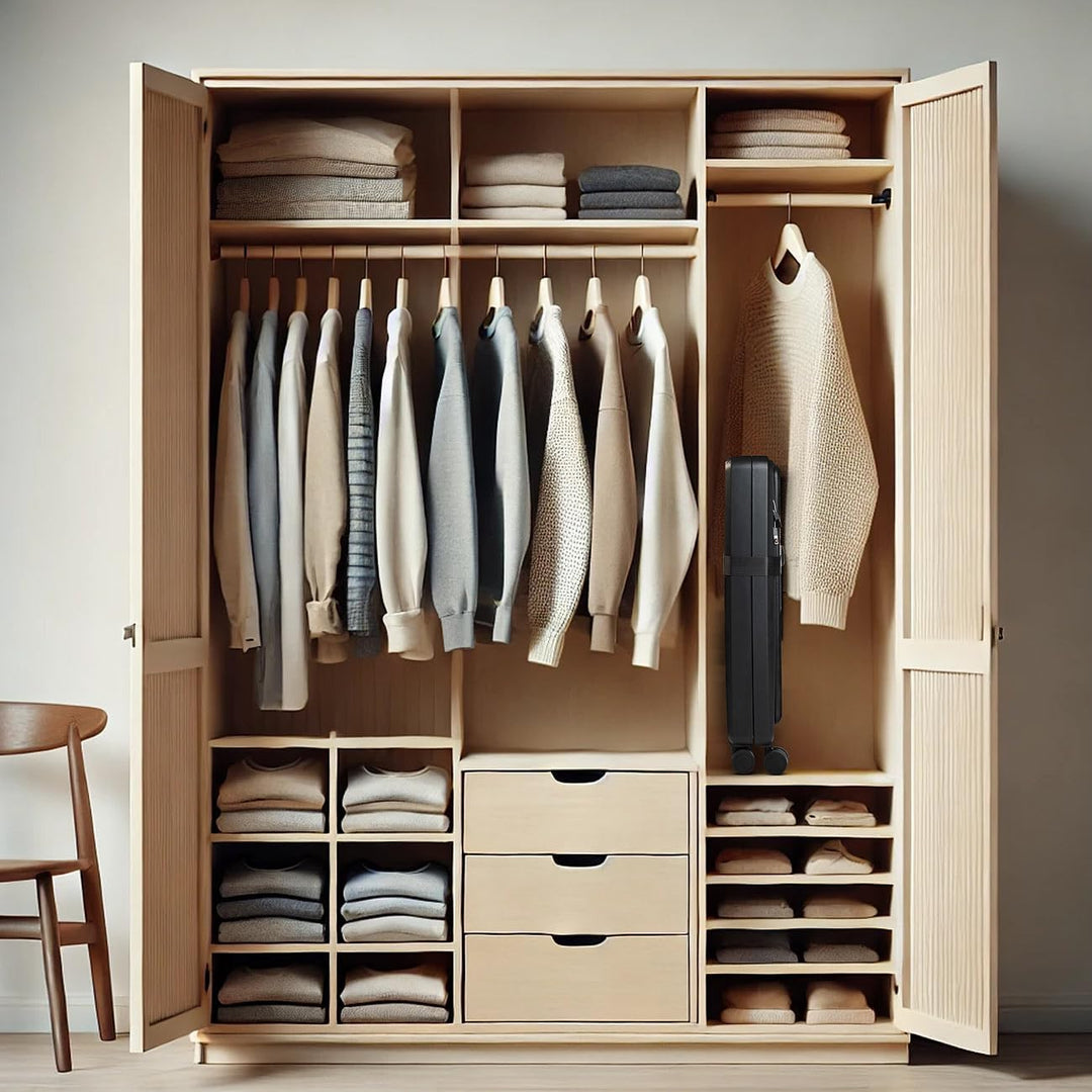 Xcase Hartschalenkoffer: Faltbarer 4-Rollen-Hartschalen-Koffer, TSA-Schloss, 20" / 50 cm, 50 l (Trol