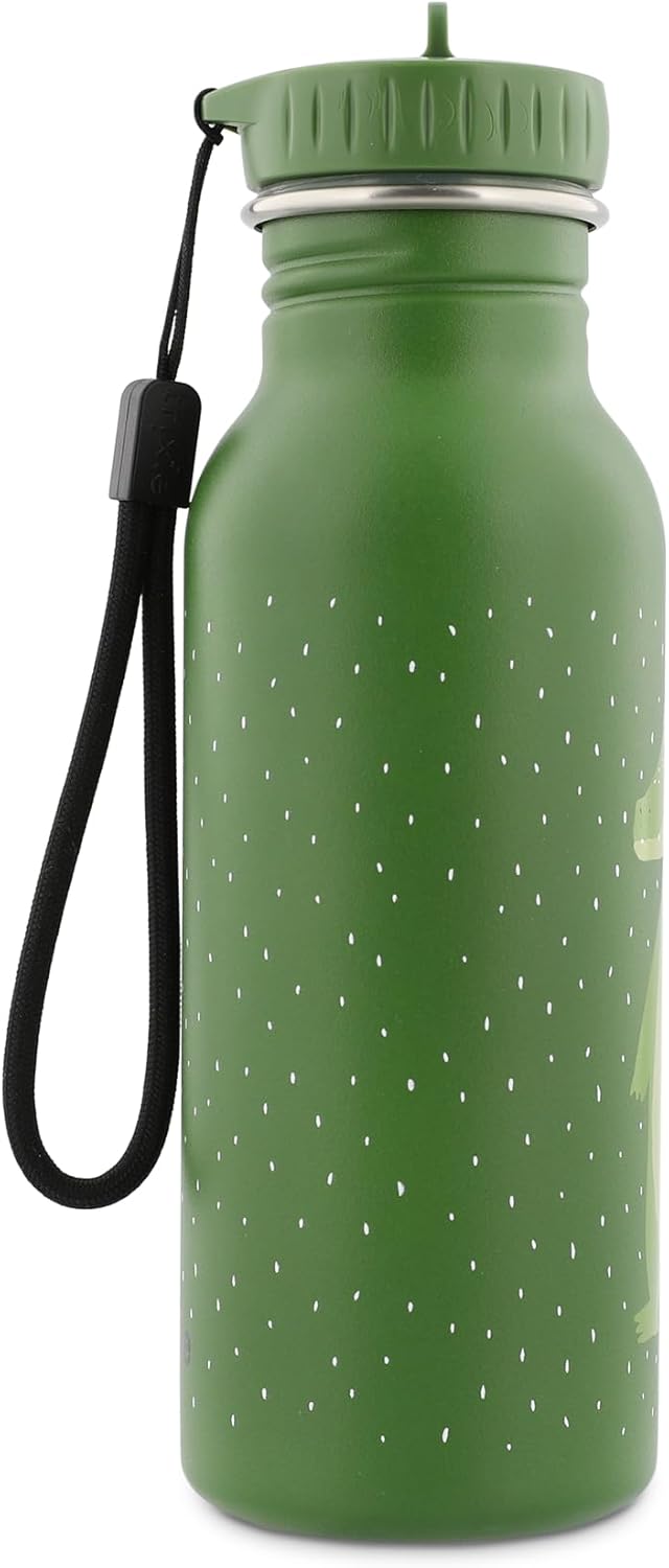Trixie Trinkflasche Kinder 500ml, Wasserflasche Kindergarten, auslaufsicher | Kinderflasche für Jung