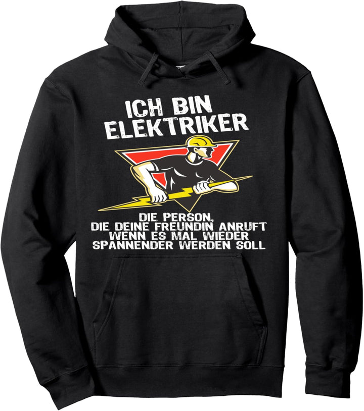Elektriker Meister Handwerker Design Lustig Spruch Geschenk Pullover Hoodie