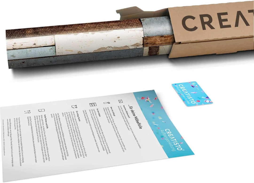 Fensterfolie Sichtschutz I Hochwertige Klebefolie für Fenster - Sticker I Deko Folie für Küche, Bad,