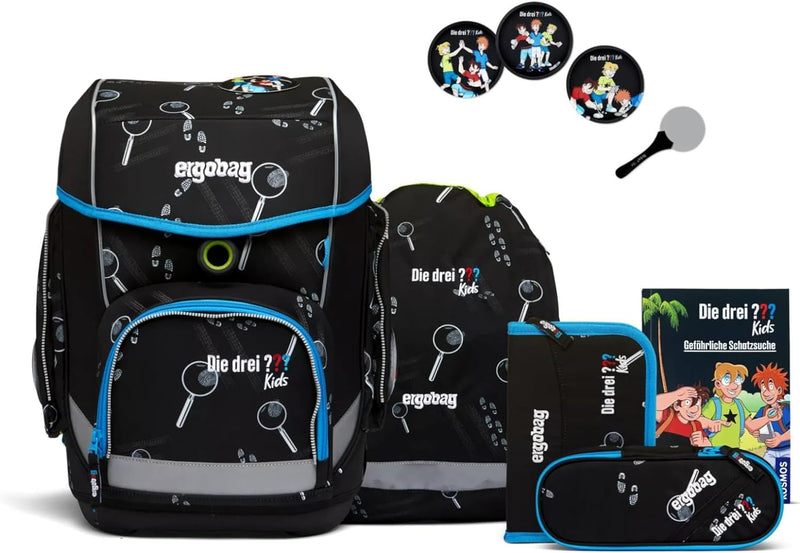 ergobag Cubo Schulranzen-Set 5tlg. inkl. Klettie-Set