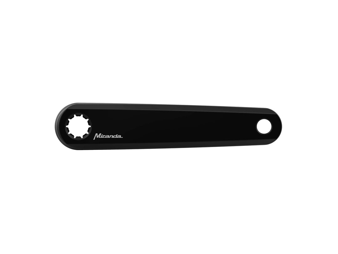 Miranda E-Bike Isis E Kurbeln Delta Style 165 mm Schwarz, 165 mm Schwarz