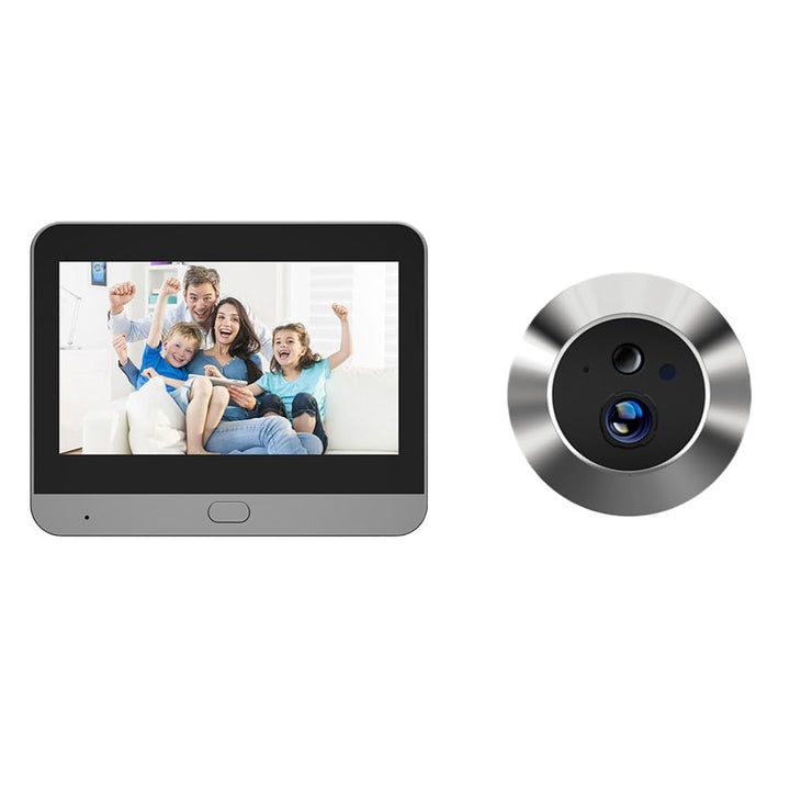 Digitale Türspion-Kamera mit 10,9 cm Farbmonitor, 1080P HD-Nachtsicht, PIR-Bewegungssensor, kabellos