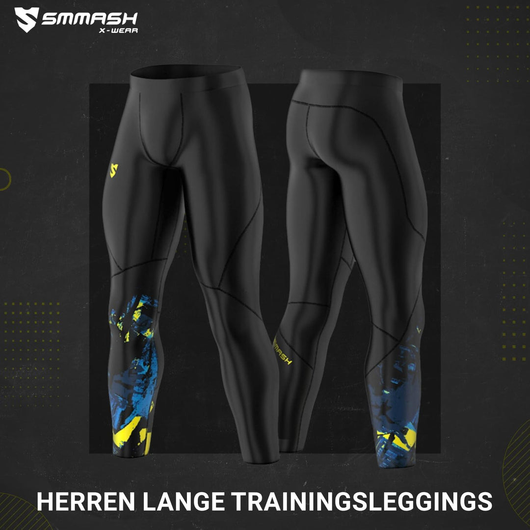 SMMASH Leggings Herren Jogginghose Sport-Leggings Lang XS Crayon, XS Crayon