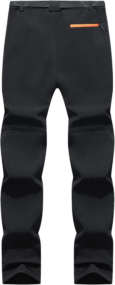 BenBoy Damen Wanderhose Wasserdicht Softshellhose Outdoorhose Winddicht Warm Gefüttert Winter Skihos