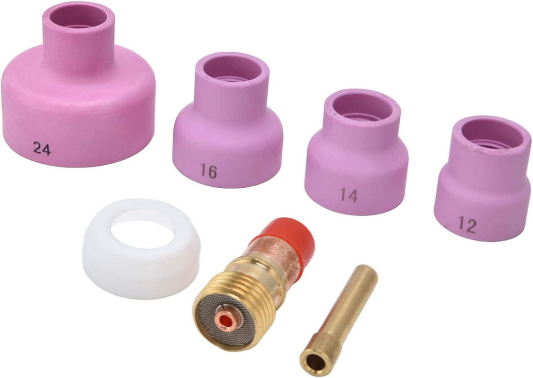 7Pcs WIG Schweisszubehör Keramikdüse Ersatz für WP17/18/26