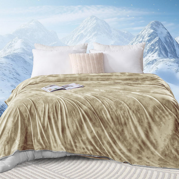 inhand Kühldecke 200 x 220 cm–Selbstkühlende Sommerdecke,Kühldecken zum Schlafen,leichte dünne Kühle