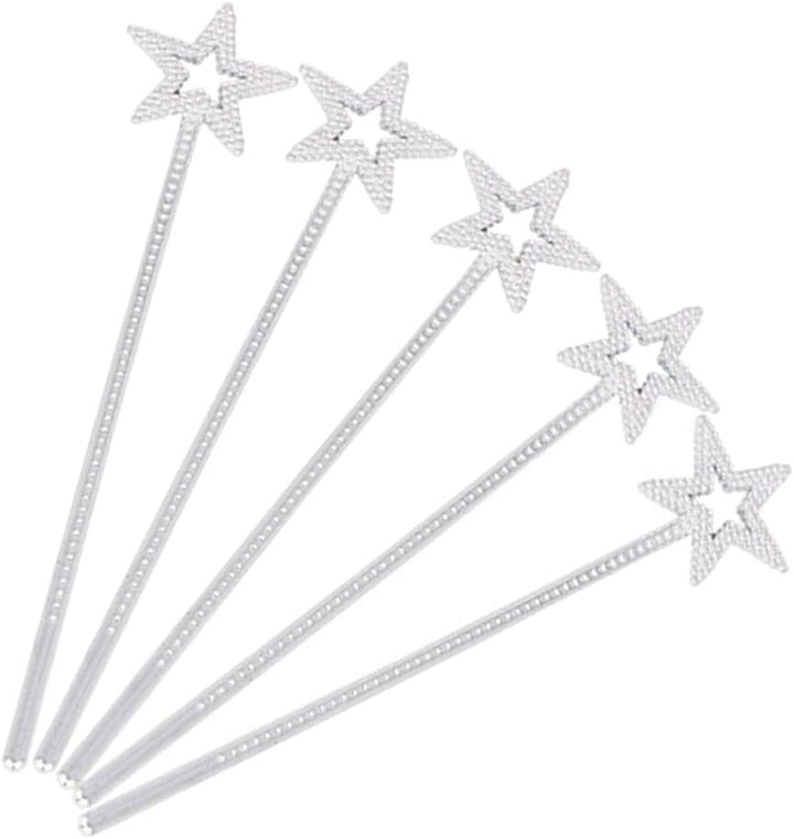 TOYANDONA 12 Stück Sternenstab Weihnachten Fee Prinzessin Stick Xmas Party Favors Mädchen Kostüm Req