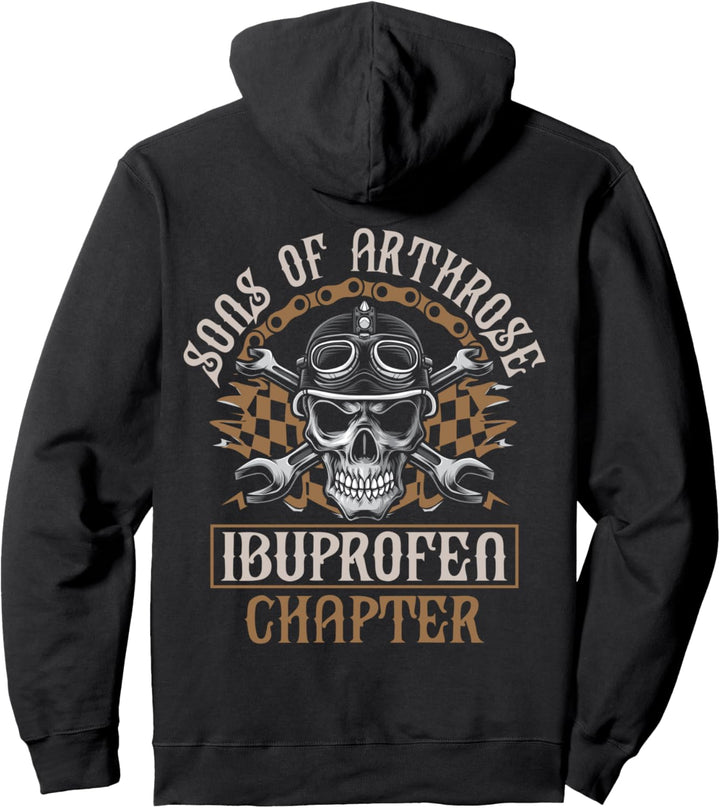 Sons of Arthrose - Ibuprofen Chapter Biker Motorradfahrer Pullover Hoodie