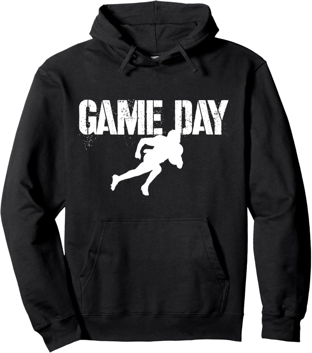 Football Game Day graphics style Pullover Hoodie