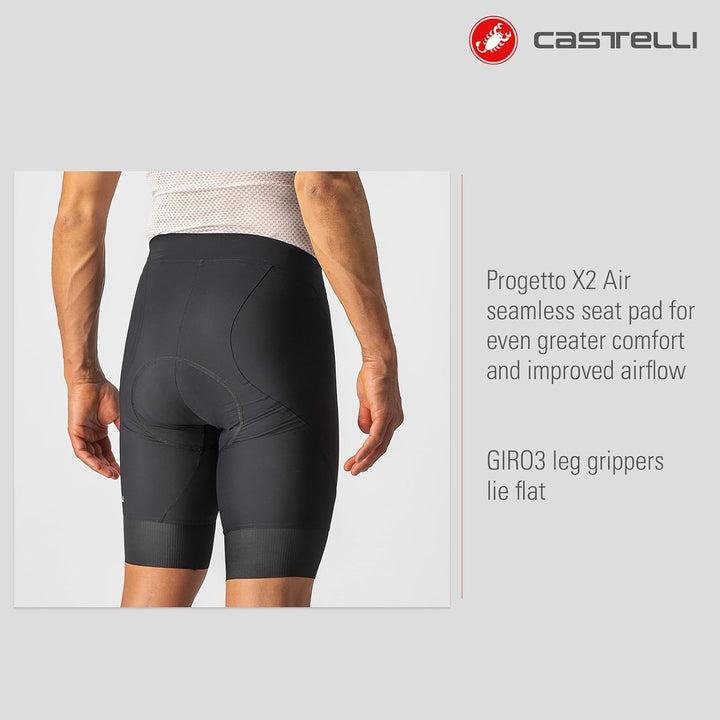 castelli Endurance 3 Fahrradshort Herren M Schwarz, M Schwarz