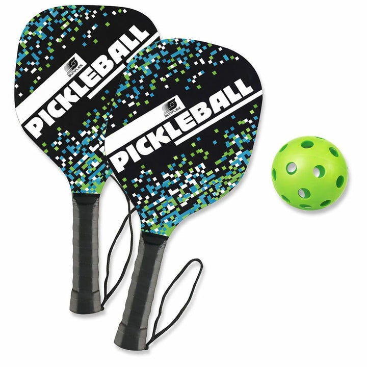 Sunflex® Pickleball Set | Spiel für Strand, Garten oder Park | alle Altersgruppen und Fitnesslevels