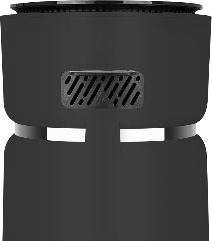 Kelen and Willian Heissluftfritteuse Airfryer aus Borosilikat-Glas 3L - BPA, PFAS & PTFE frei (schwa