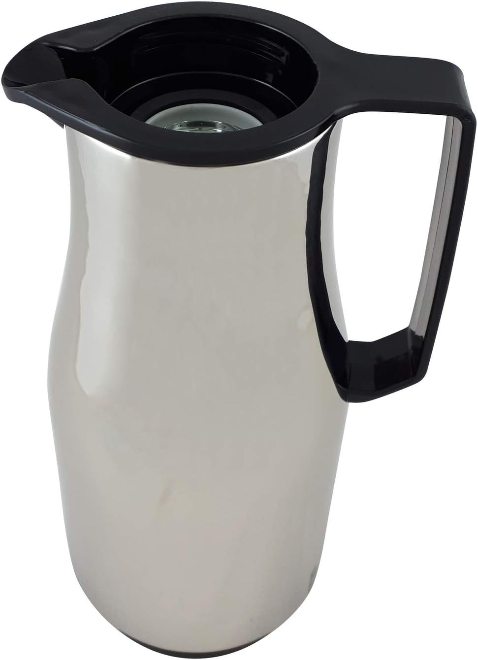 Helios Champion Edelstahl-Isolierkanne mit Drehverschluss 1,5 l schwarz 1,5 Liter Schwarz, 1,5 Liter